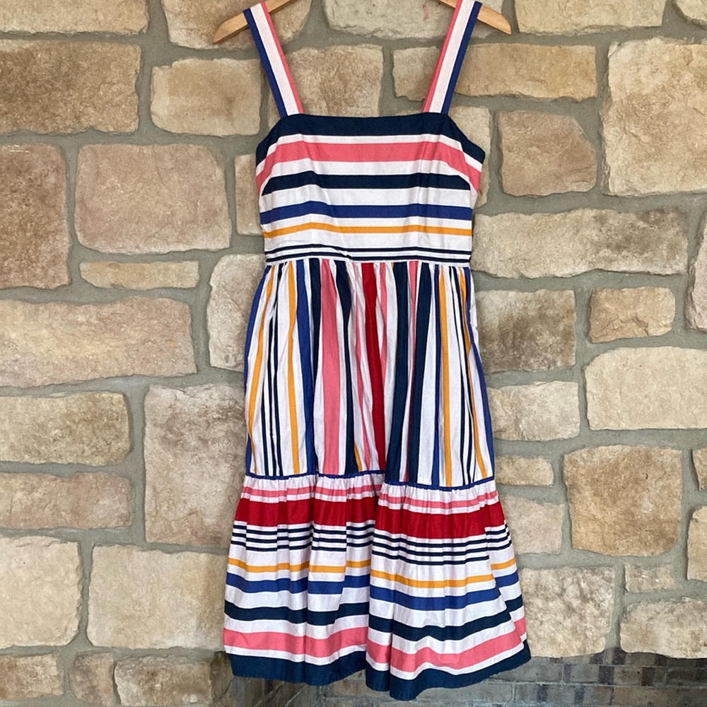Vince Camuto striped sundress with pockets